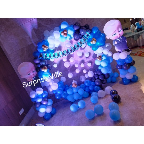 Boss Baby Theme Decoration