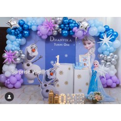 Frozen Theme Decoration