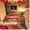 Romantic Decor Of Balloons and Candles