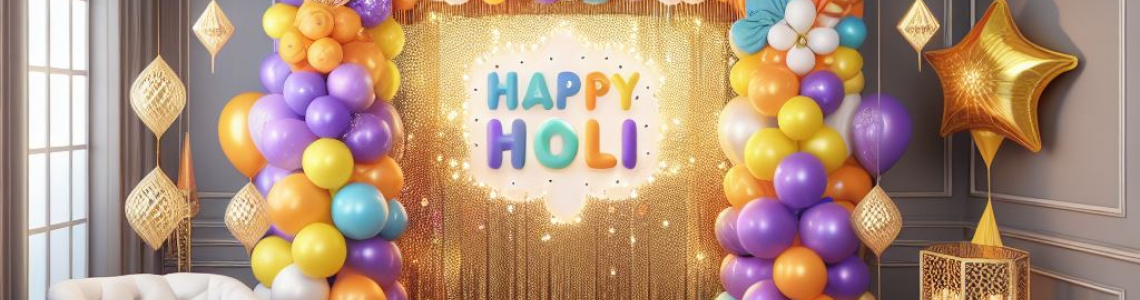 Holi Decoration