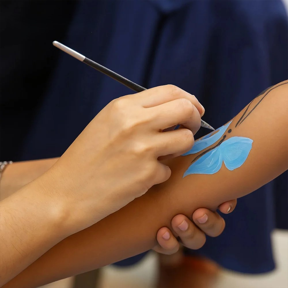 Tattoo Artist for Kids Birthday Party