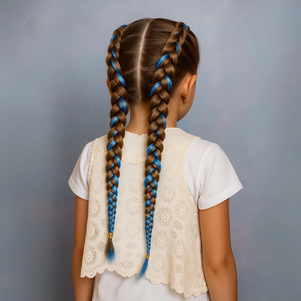Hair Braiding Activity For kids Birthday Party