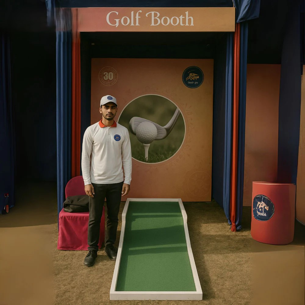 Mini Golf Game For Birthday Party