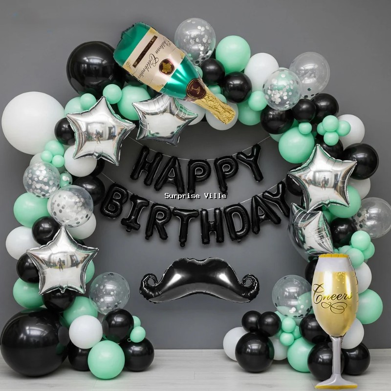 Are You in Greater Noida West? Elevate Your Birthday Bash with Our Premium Black & Silver Decor