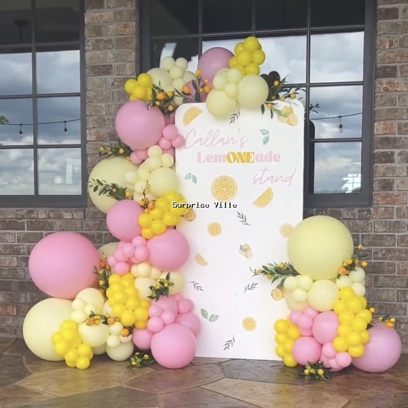 Lemonade Theme Birthday Decor