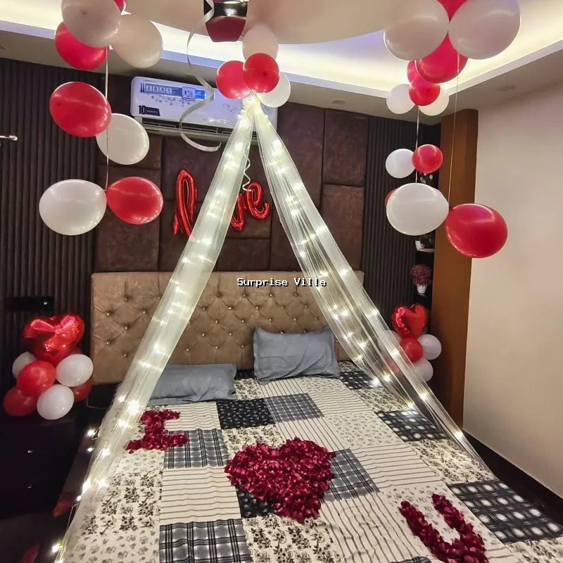 Red Rose Romance Decoration
