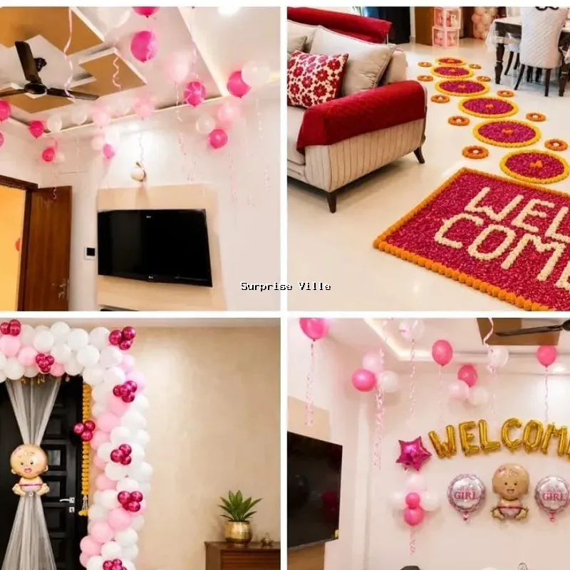 Pink Princess Welcome Baby 