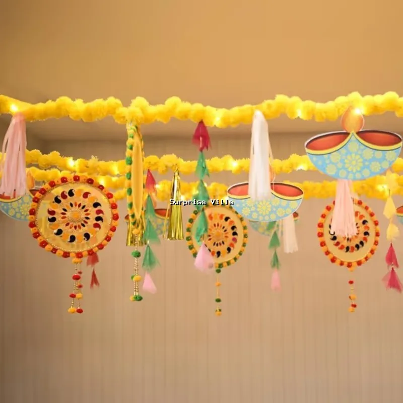 Festive Glow Ceiling Decor