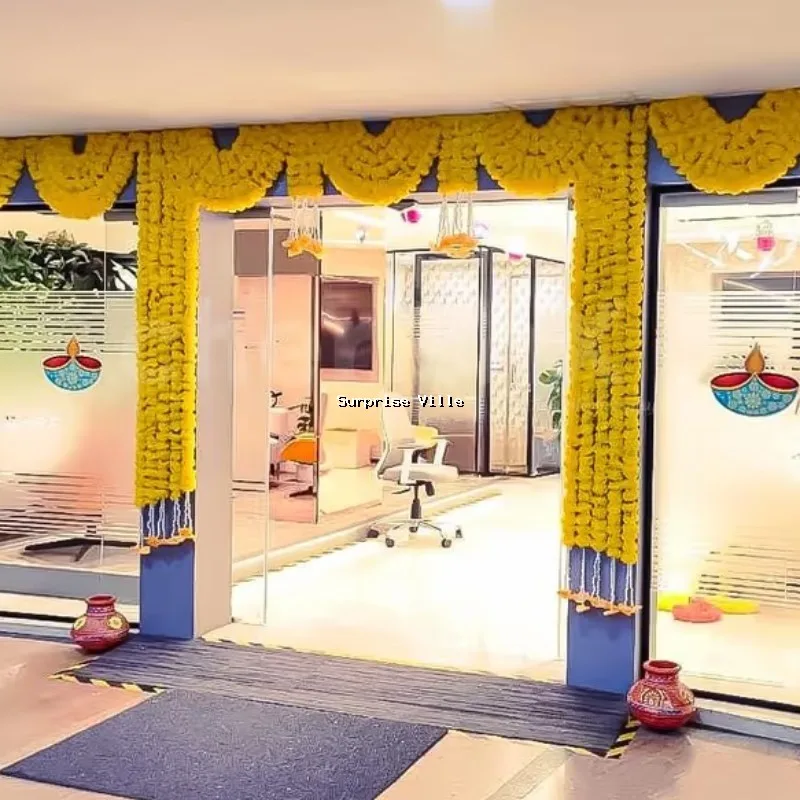 Marigold Bliss Entrance Decoration
